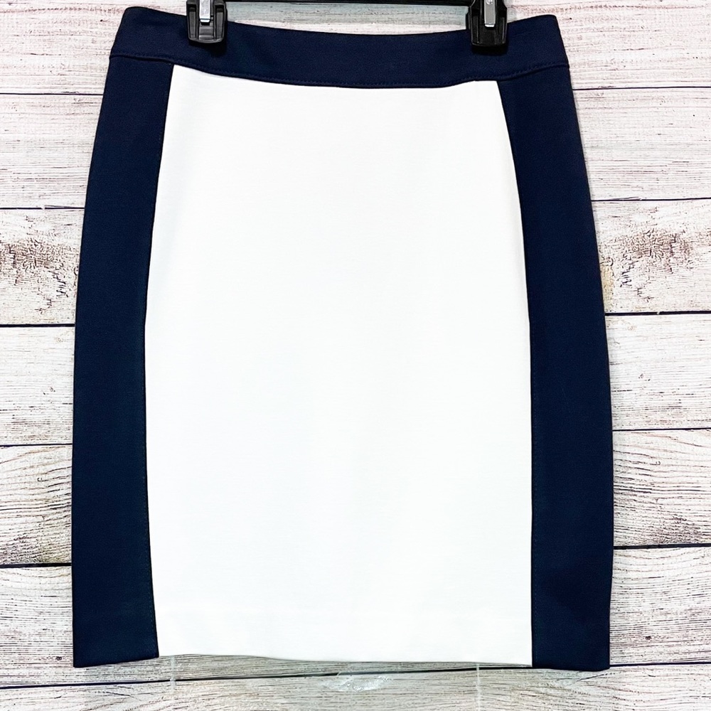 Banana Republic Color Block Mini Skirt Sz 0P